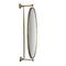 27&#x22; Gold Pivoting Oval Wall Mirror